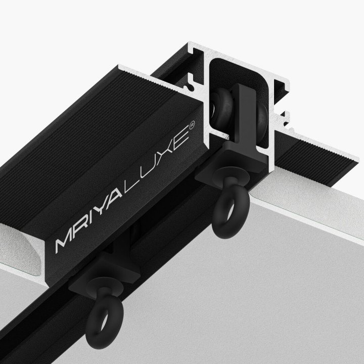 Ukryty karnisz do płyt kartonowo-gipsowych MRIYA LUXE Czarny (M.LUXE.02)